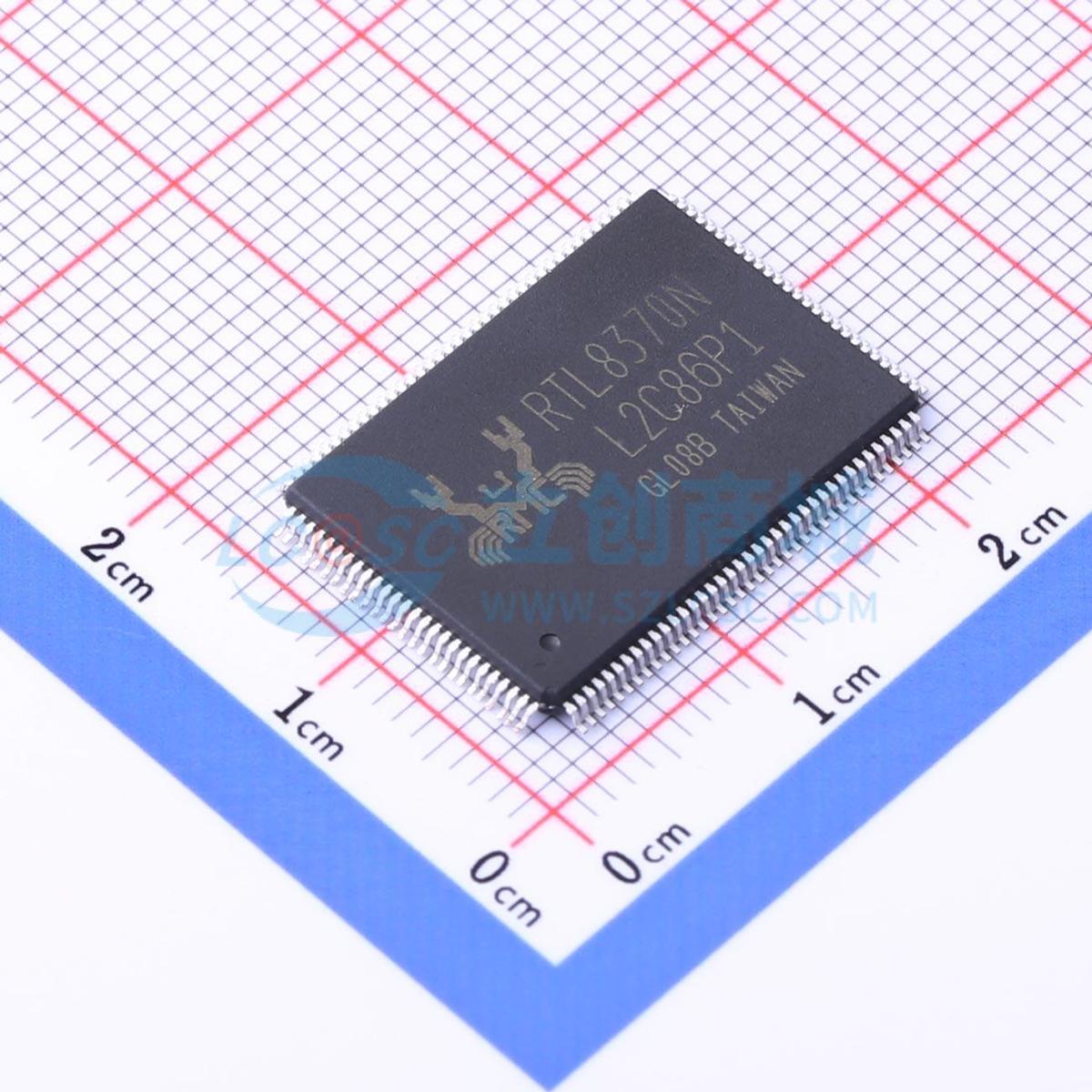 以太网收发器 RTL8370N-VB-CG LQFP-128-EP(14x20) 电子元器件