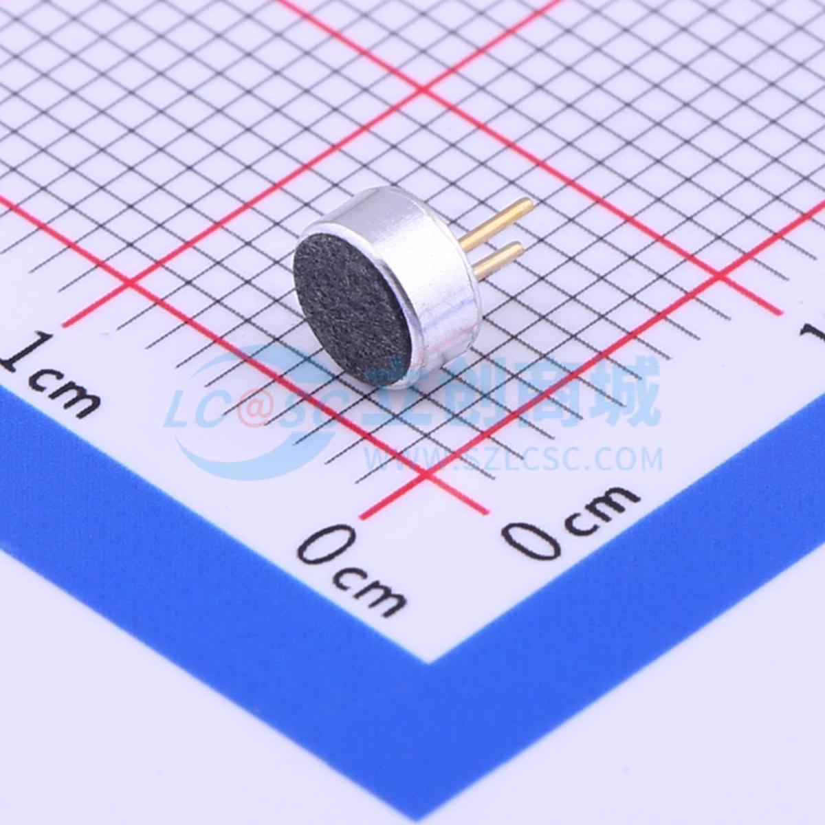 咪头/麦克风 GMI4522P-2C-48db 插件,D=4.5mm 电子元器件配单