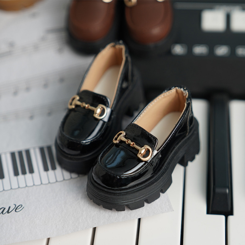 BJD壮叔四分六分娃鞋熊妹mdd兔豆豆yosd赤木少女厚底乐福鞋 现货