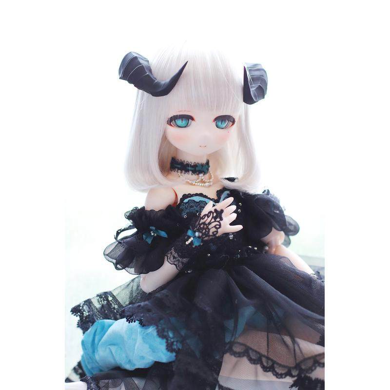 「小羊商店」BJD MDD DD 3分恶魔角 4分6分 通贩恶魔尖角