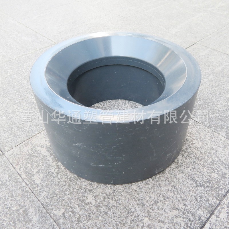 dn200*100pvc-u胶水变径接头灰色225*110upvc塑料补芯给水粘接