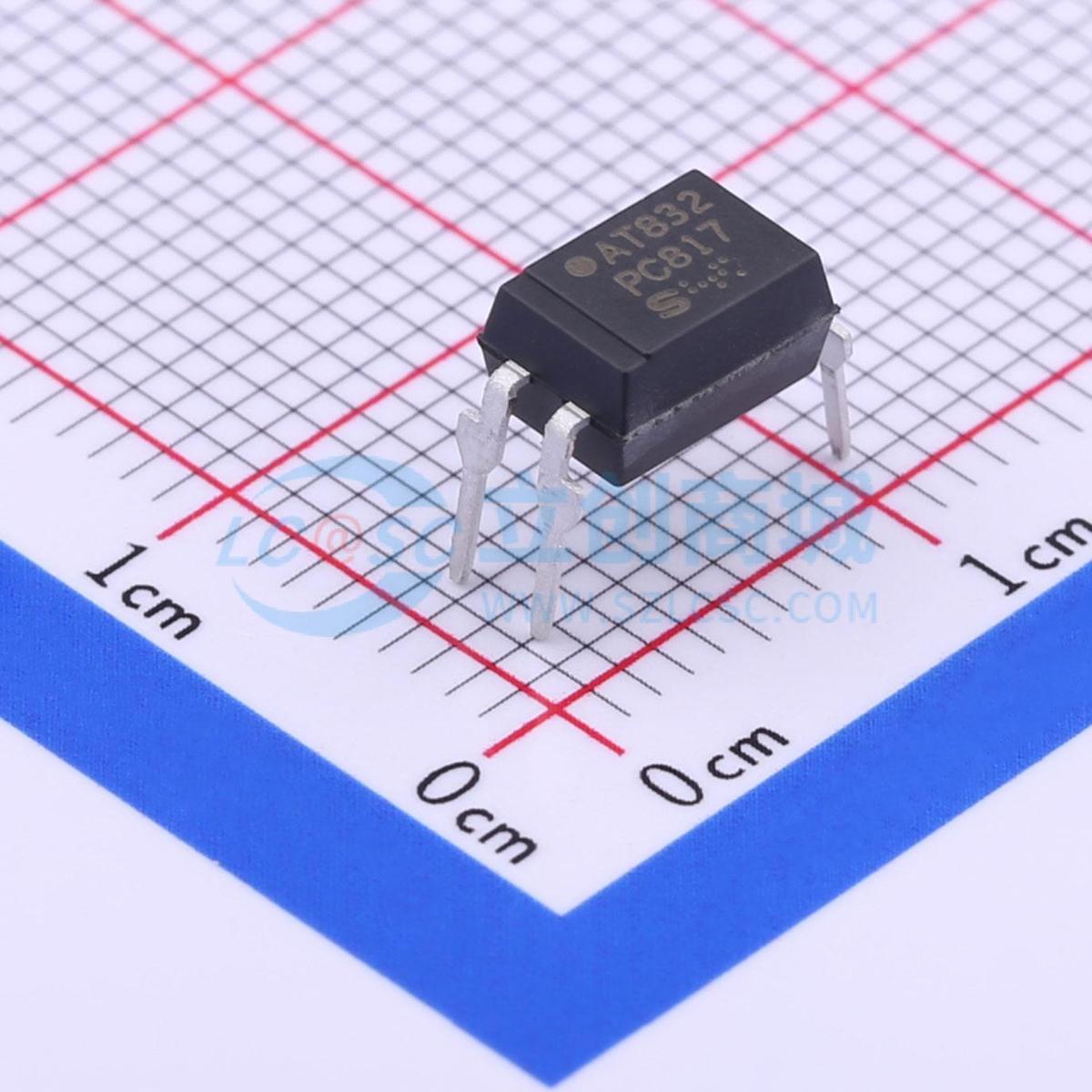 晶体管输出光耦 PC817X1NSZ2B DIP-4 原装正品 电子元器件配单