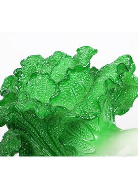 雅信工艺白菜摆件百财有余客厅办公室开业乔迁送客户礼品