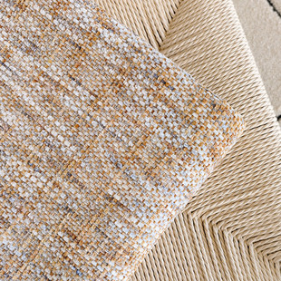 莫奈彩系列抱枕布料粗麻布面料服装面料立体沙发