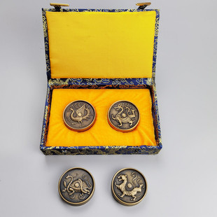 黄铜镇尺器书法压纸压条镇尺实心压尺压书文房四宝镇纸黄铜镇尺