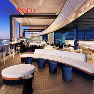 酒店床亚朵酒店家具客房定制间全套专用公寓酒店床架餐椅沙发标