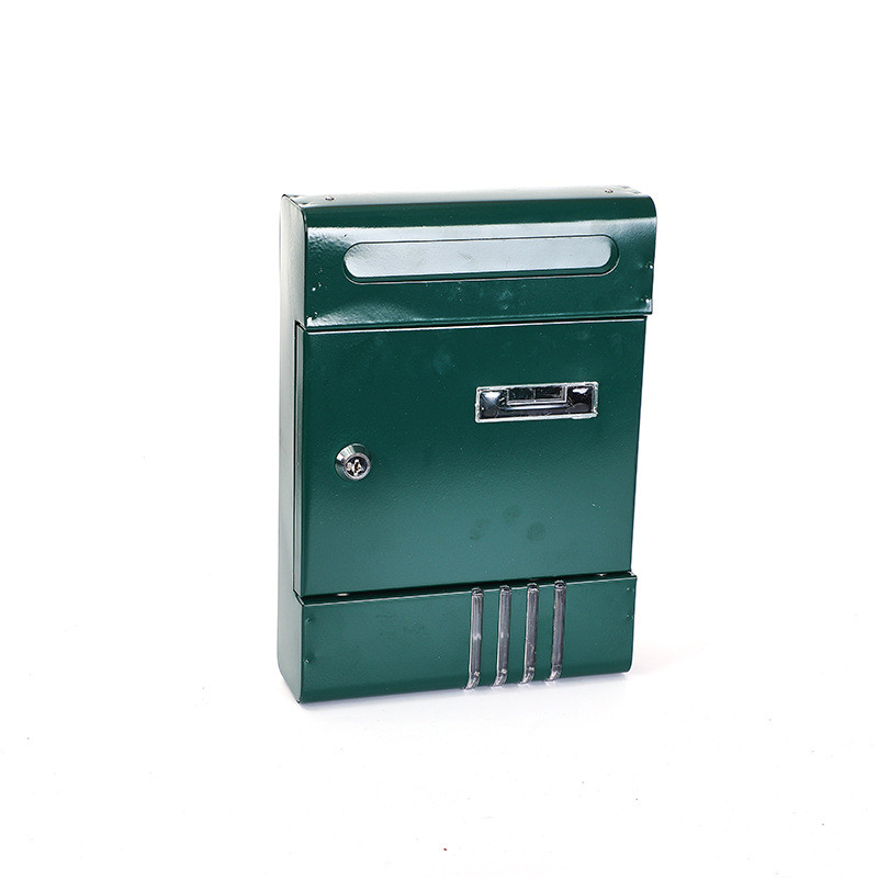 铁艺生产专业品t形信报箱现货钥匙5色