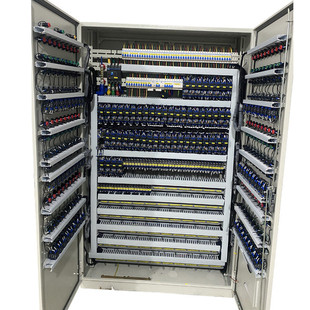 定制消防风机配电柜plc变频巡检控制箱户外防雨水泵开关电源柜