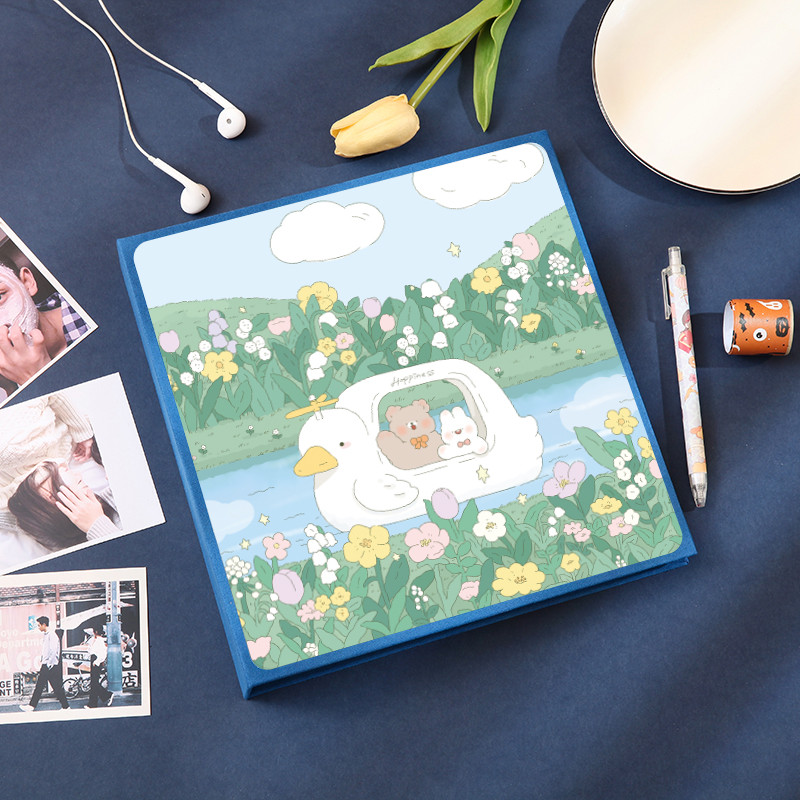 diy插页式5儿童6寸可写字相册本宝宝寸成长手账日记记录纪念册集