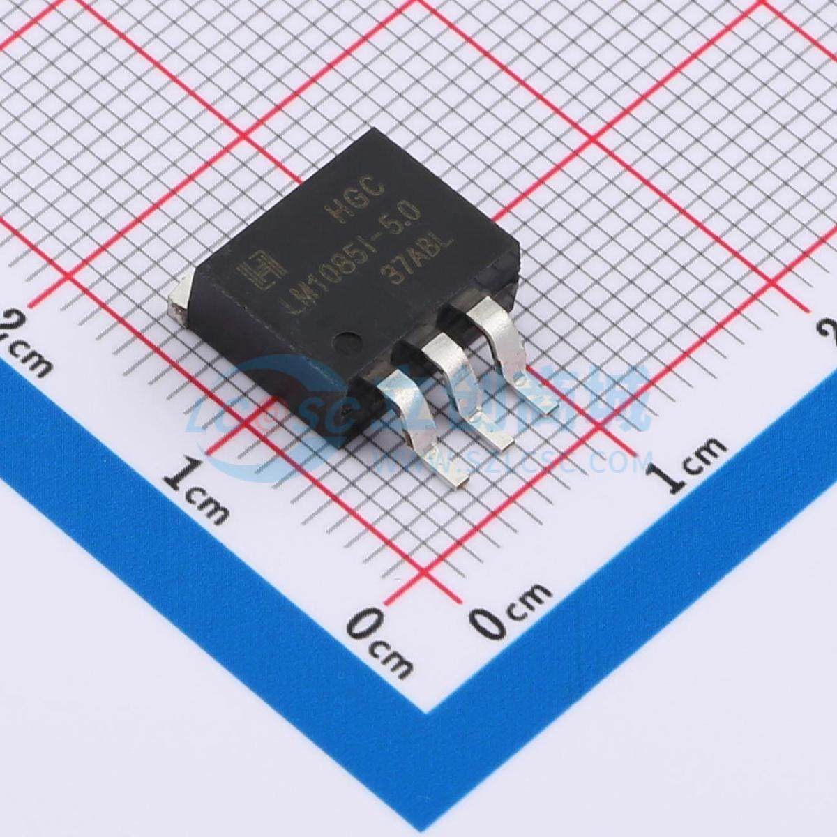 线性稳压器(LDO) LM1085IS-5.0RG TO-263-3L 原装 电子元器件配单