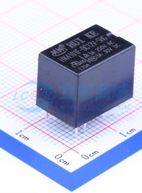 信号继电器 HK4101F-DC12V-SHG 插件,10.5x14.5mm 电子元器件配单