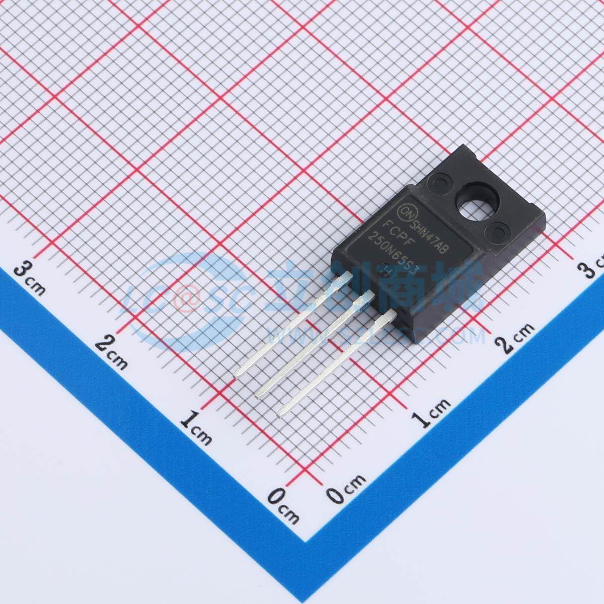 场效应管MOS FCPF250N65S3L1-F154 TO-220 650V 12A onsemi(安森