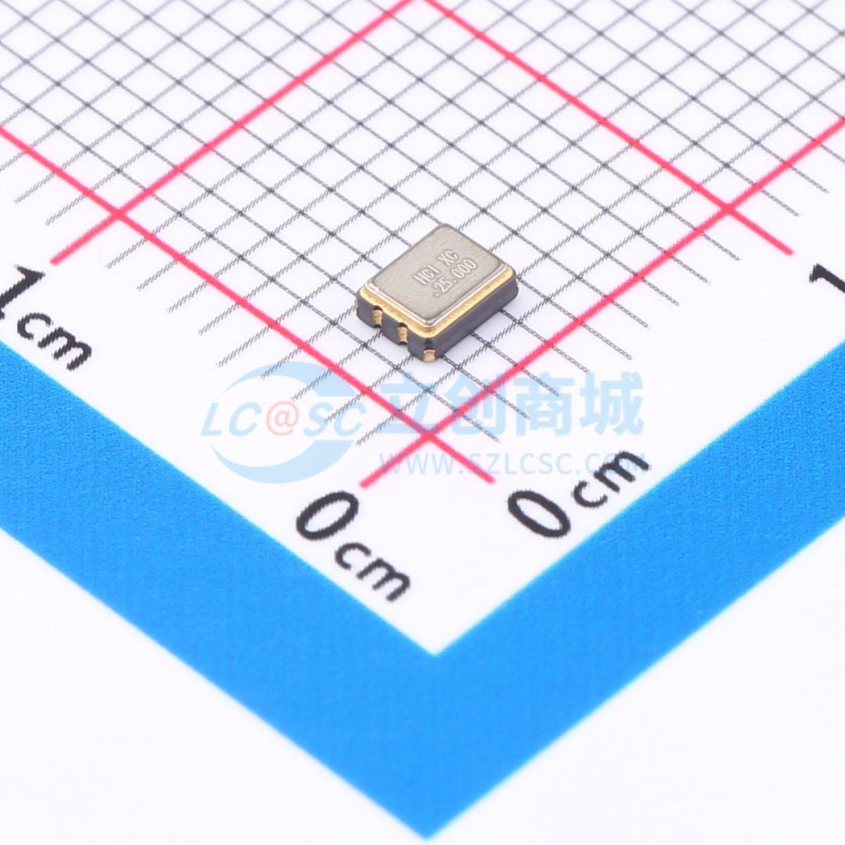 晶体振荡器(TCXO) 9132S-25.000K18DTJL SMD3225-4P 25MHz