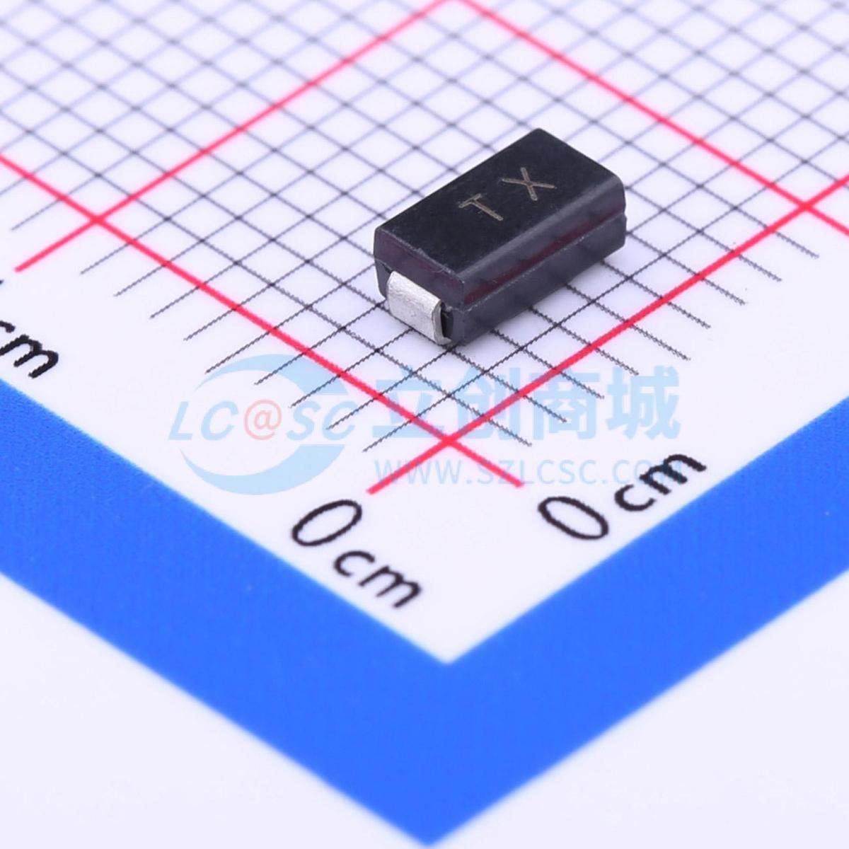 TVS/ESD管 SMAJ10CA SMA(DO-214AC) 10V 23.5A Prisemi(芯导)