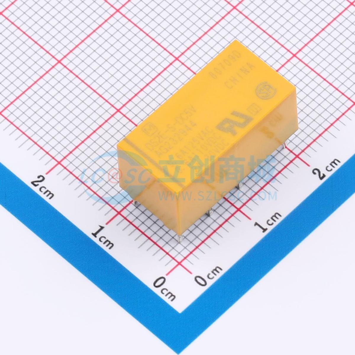 信号继电器 DS2E-S-DC5V 插件 5V 原装正品 电子元器件配单