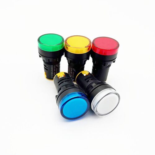 双科 开孔直径22mm LED信号灯ACDC400V AC415V AC440V电源指示灯