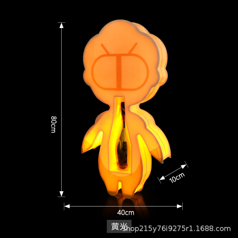 酒吧ktv发光机器人出酒手举牌卡通洋酒酒架香槟外星人游戏酒座