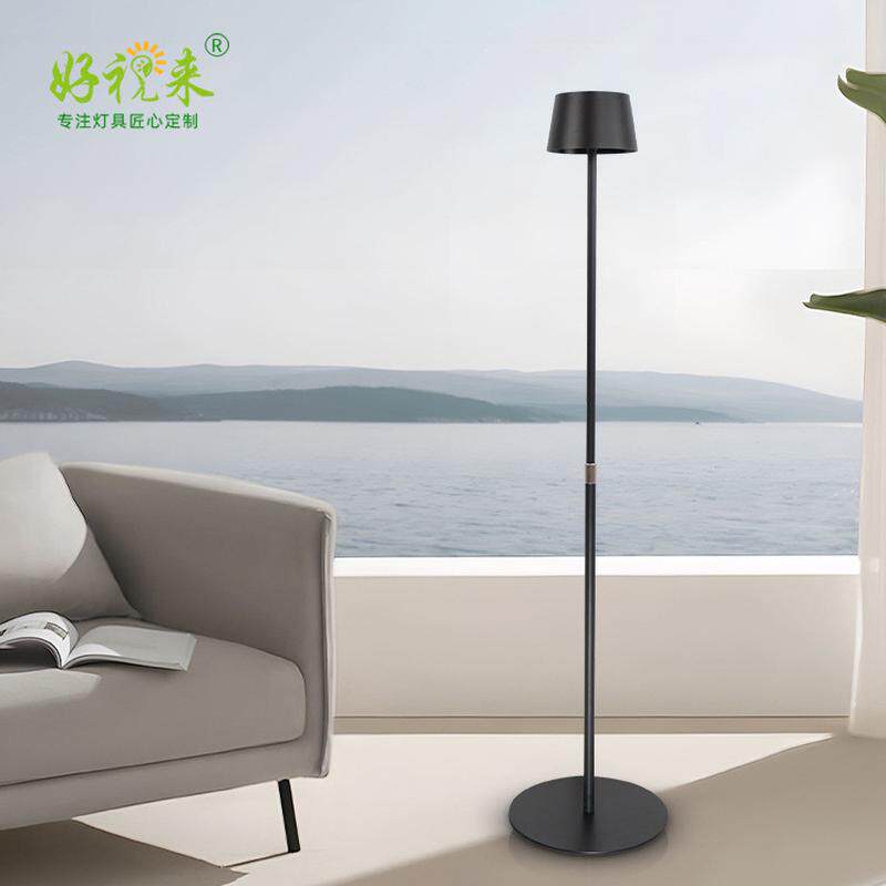 北欧创意降落地灯卧室客厅ins风北欧沙发边极简网红床头灯落地灯