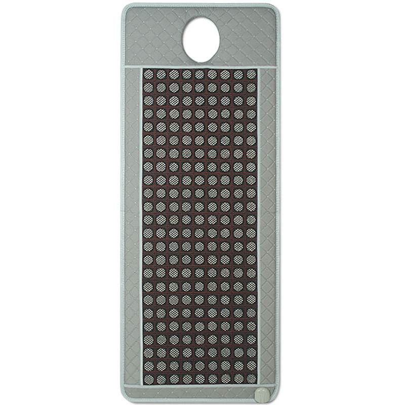 玉石美容床垫养生按摩单人挖洞会销礼品美容院麦饭石砭石能量床垫