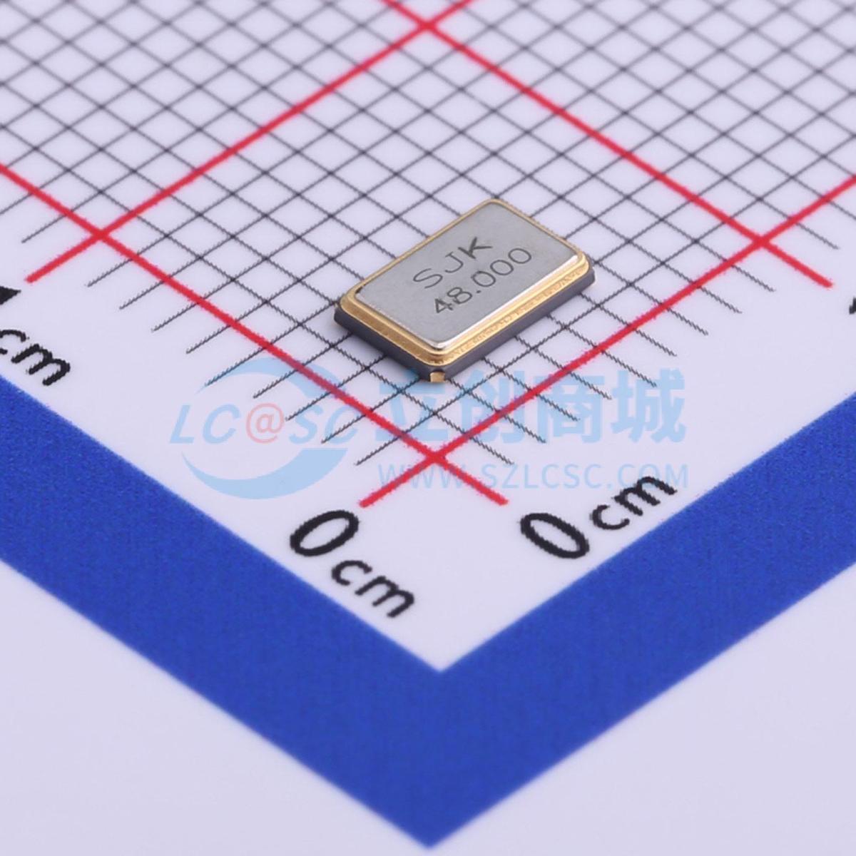 无源晶振 7I48000F20UCG SMD5032-4P 48MHz ±20ppm 20pF 原装