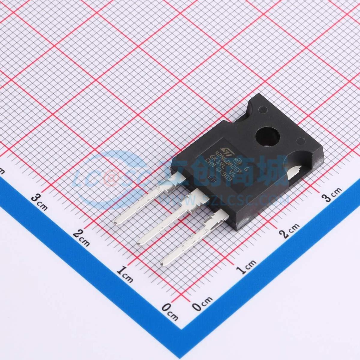 场效应管(MOSFET) STW42N60M2-EP TO-247-3 600V 34A ST(意法半导