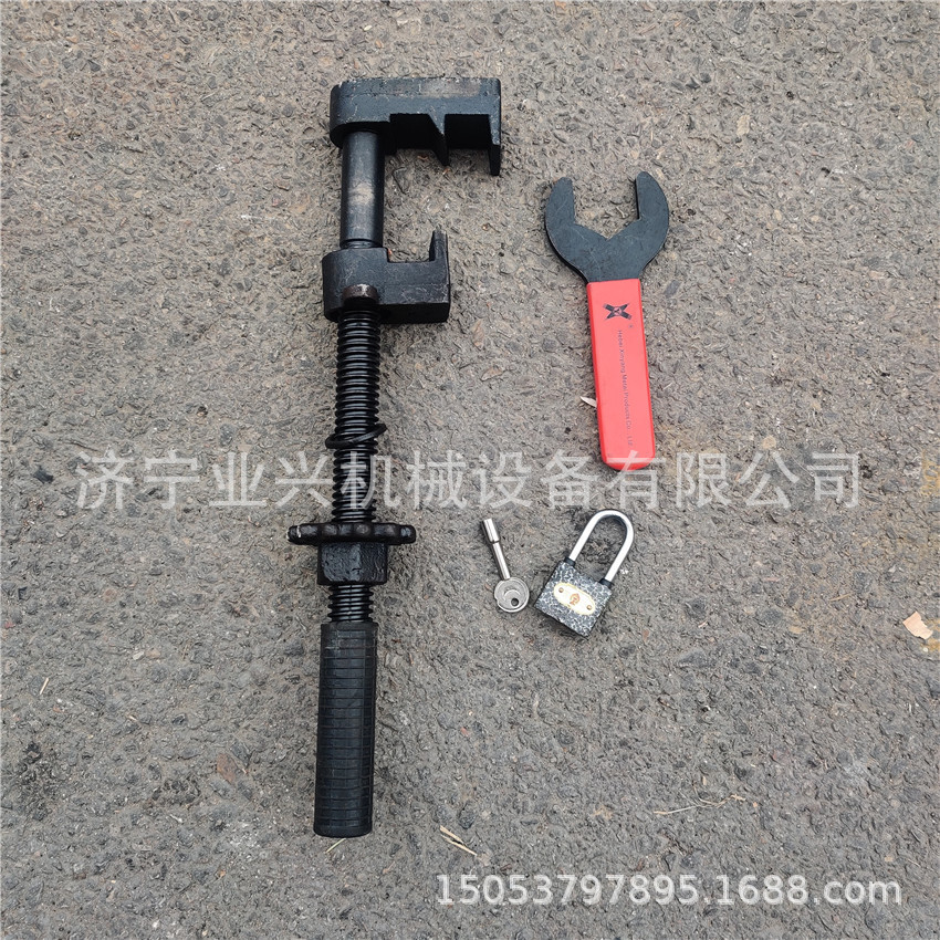 铁路道岔密贴钩锁器发黑 GSQ-M50道岔钩锁器 轨钩锁器信号器材