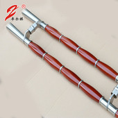 厂家木木门定制拉手玻璃门大拉手酒店ktv大门木拉手