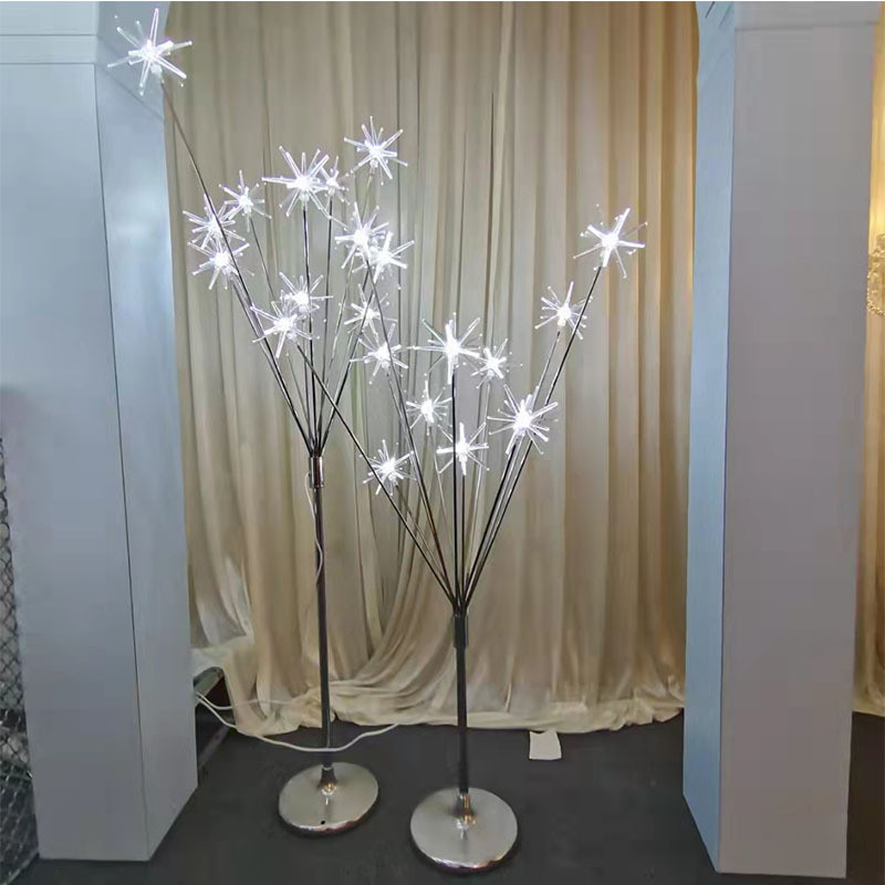 厂家直供批发7头尖珠布置灯婚礼堂舞台路引氛围道具