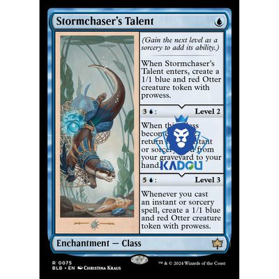 BLB 75 逐风客才能 万智牌 Stormchaser's Talent