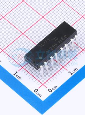 晶体管输出光耦 ILQ1 DIP-16 原装正品 电子元器件配单