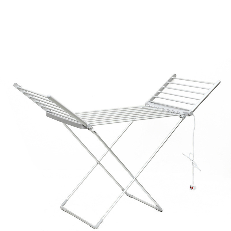 室内电热晾衣架折叠款恒温电热烘干衣架带翅膀展翼静音