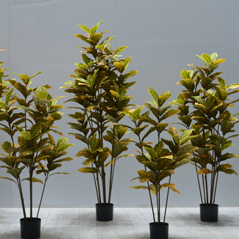 直销仿真盆栽变色木小树金榕假树洒酒店民宿景观走道花艺装饰摆件