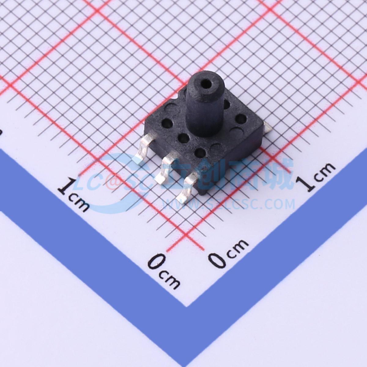 压力传感器 WF100DPZ 0.1BG S6 DT SOP-6-2.54mm 电子元器件配单