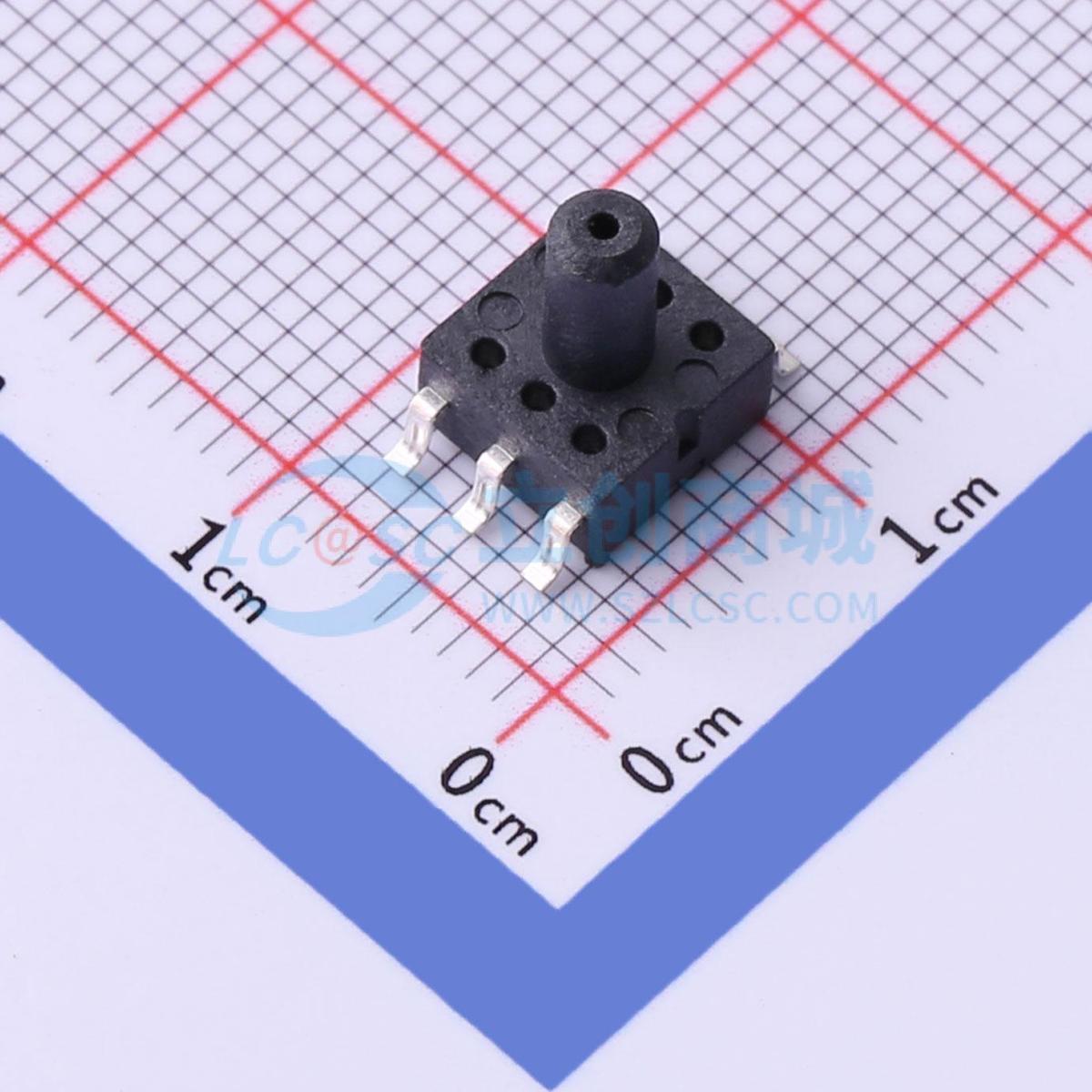 压力传感器 WF100DPZ 0.05BG S6 DT SOP-6-2.54mm 电子元器件配单