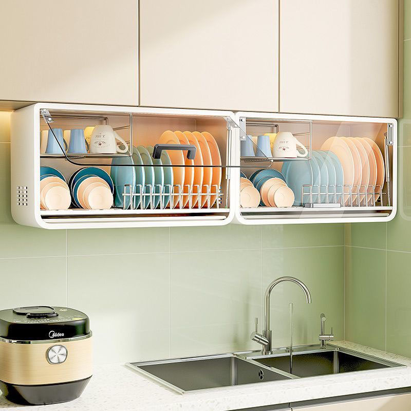 厨房置物架壁挂式碗碟收纳架碗盘沥水架碗筷收纳盒多功能碗柜家用,厨房/烹饪用具,碗架,淘宝优惠券,粉丝福利购,淘宝优惠卷