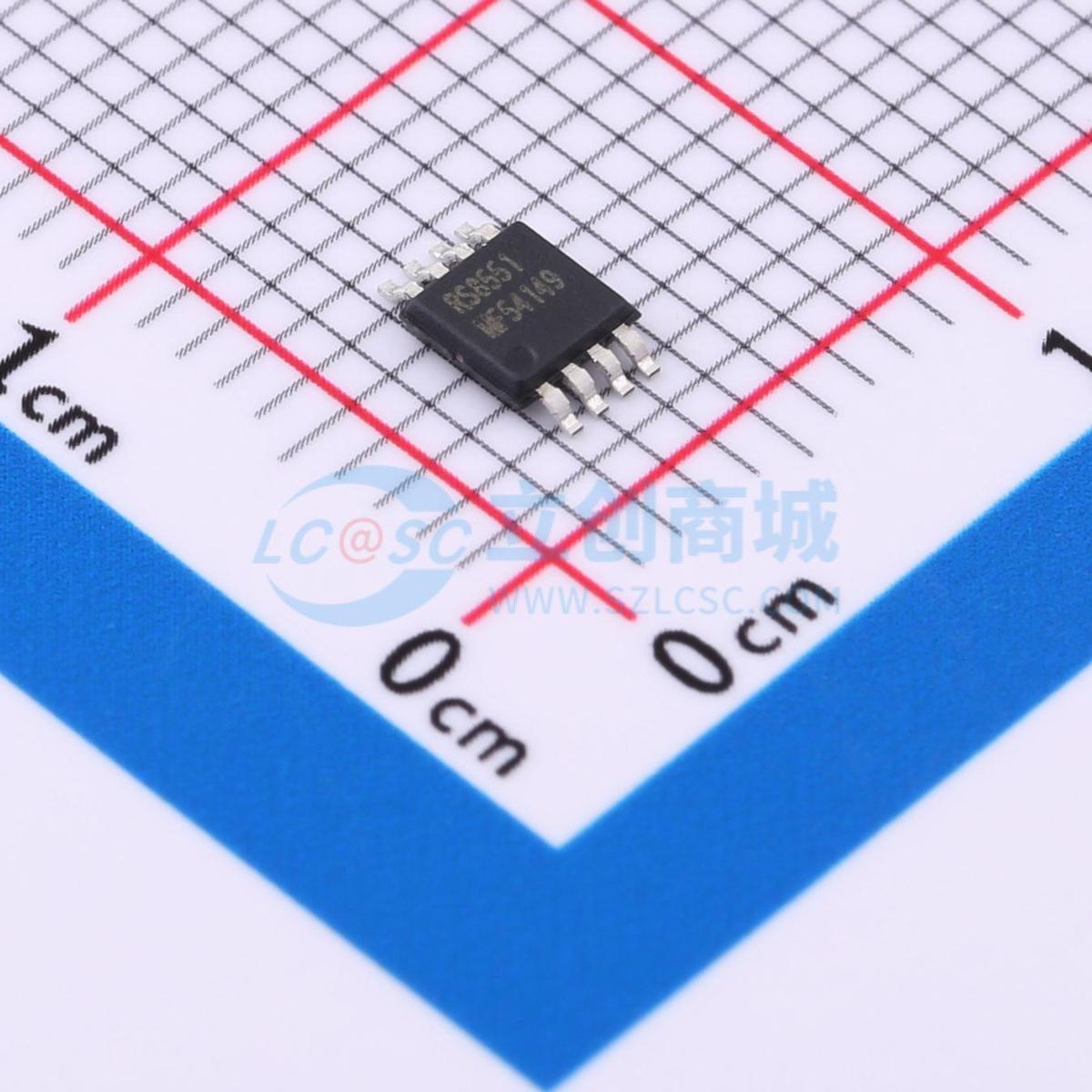 精密运放 RS8551XM MSOP-8 原装正品 电子元器件配单