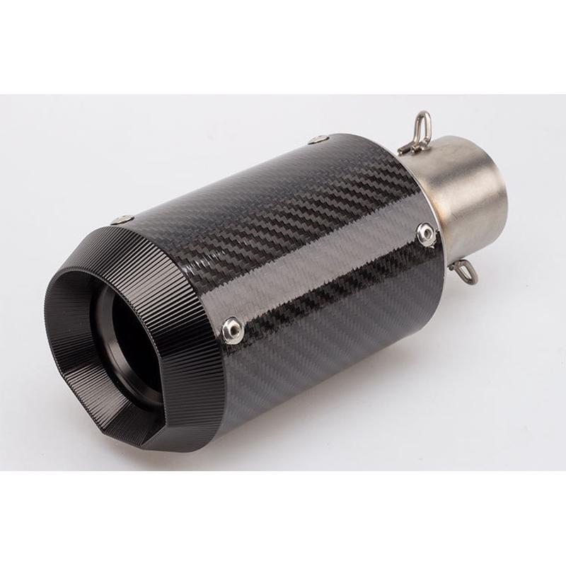 摩托车改装排气管消声器CNC碳纤维排气Z900GSXR750CBR650