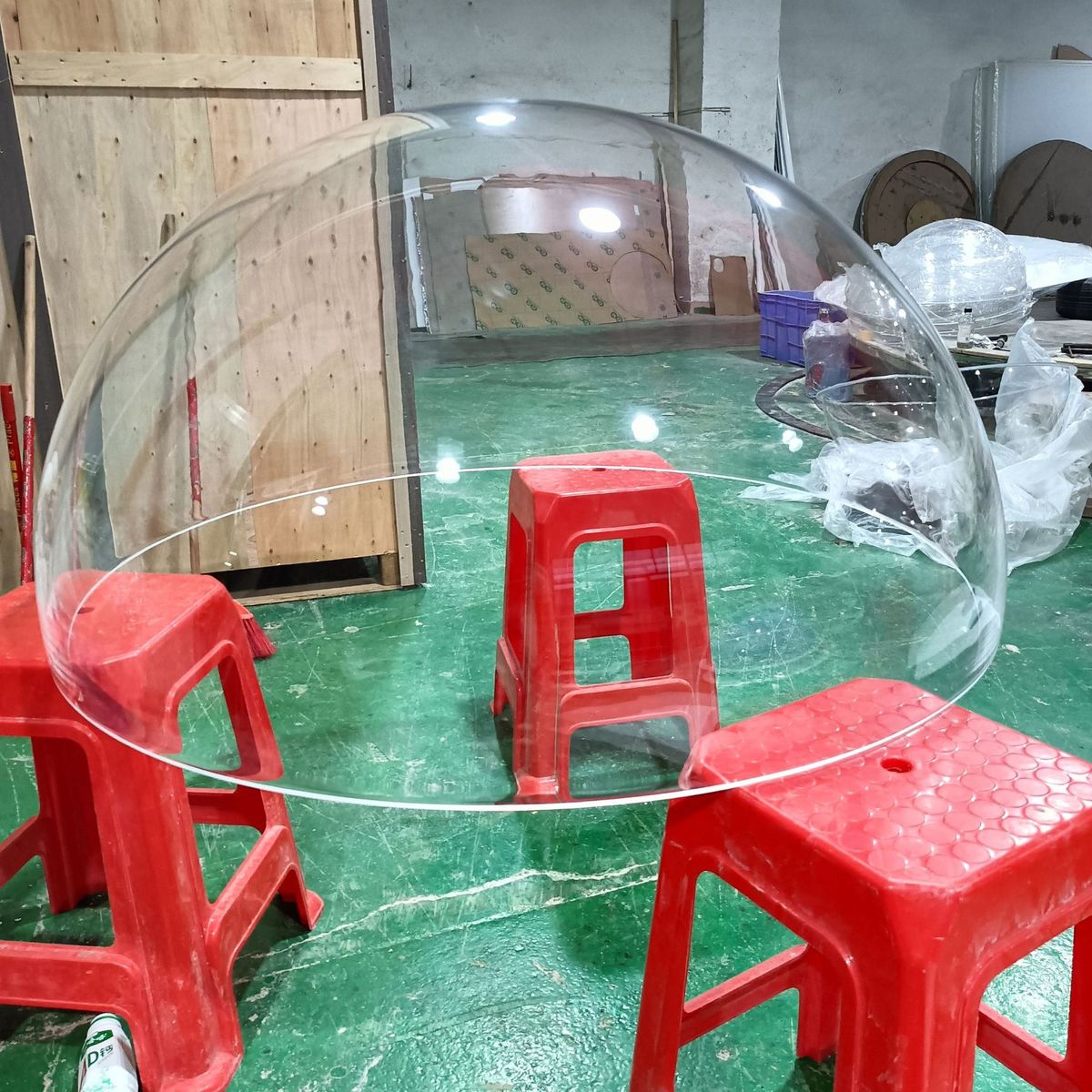 亚克力透明罩防尘罩猫窝太空舱塑料球空心球直径5cm-3米亚克力