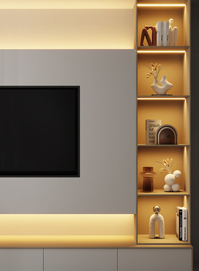 现代全屋柜摆件套装客厅酒柜电视餐边柜高级感摆件样板房展示摆设