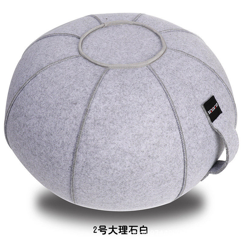 2021新款榻榻米充气甜甜圈蒲团可拆洗带罩坐垫瑜伽球带手柄