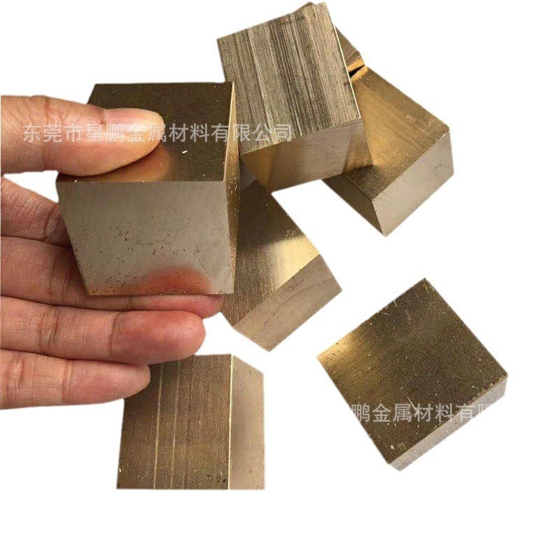 h59黄铜方排条2丝切割饰品抛光黄铜件h62扁铜条小铜方正负
