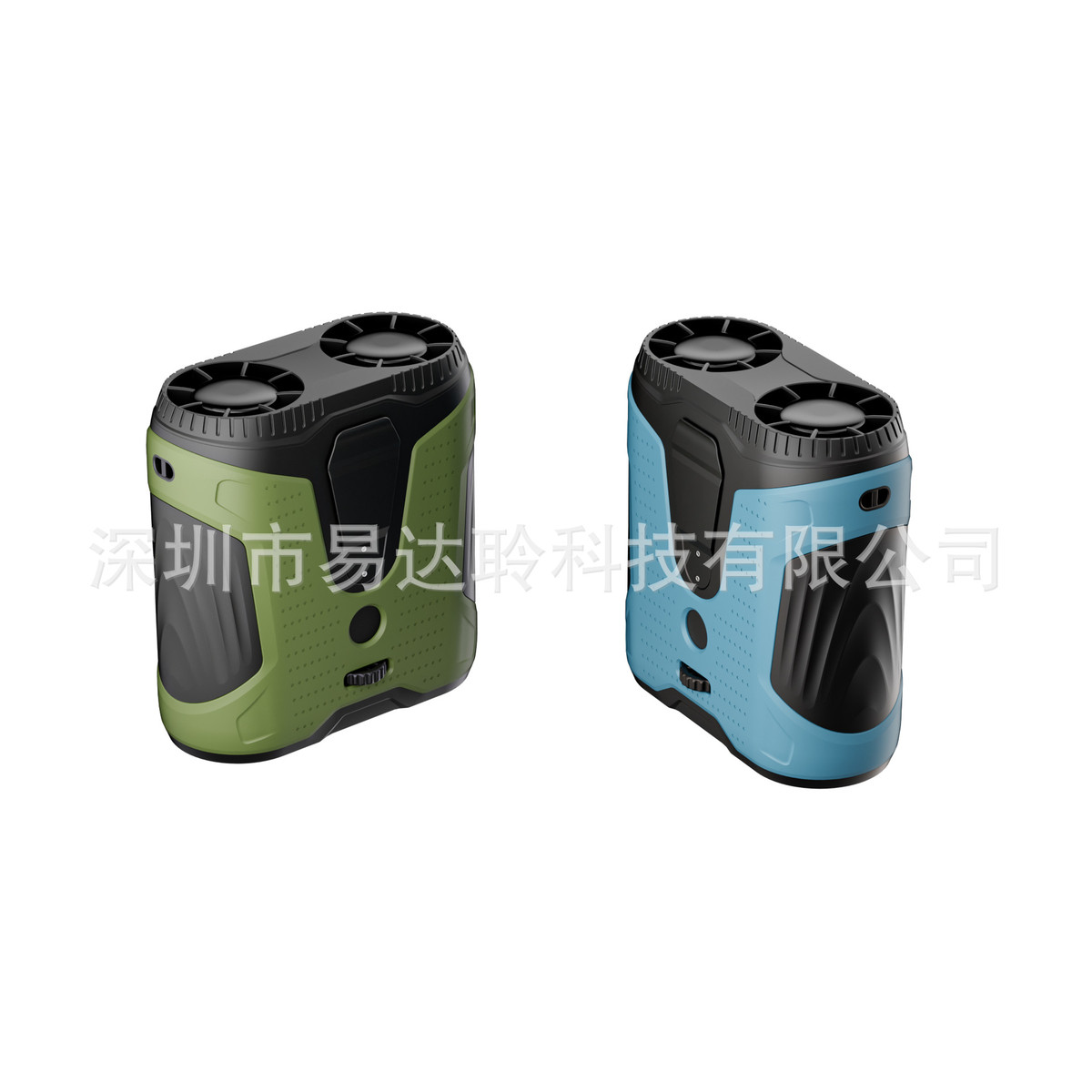 2025新款挂腰挂脖双风口随身便携式超薄大风力长续航百档户外风扇