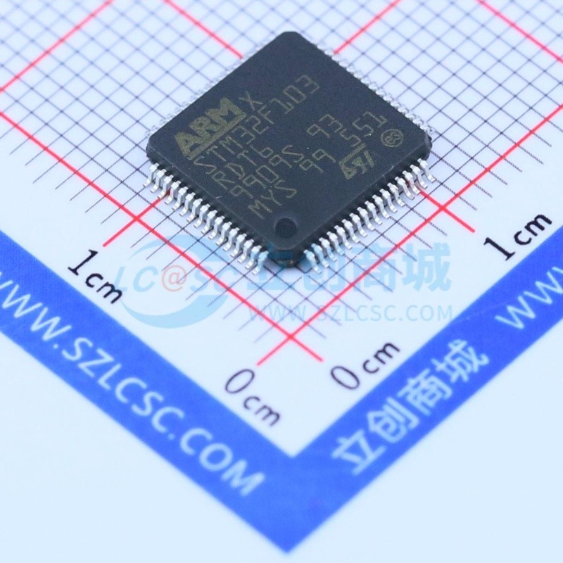 单片机(MCU/MPU/SOC) STM32F103RDT6TR LQFP-64 ST(意法半导体)