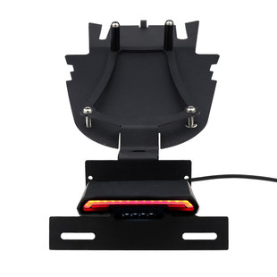 适用雅马哈XSR70016 牌照架车牌架LED尾灯 20车牌后支架改装