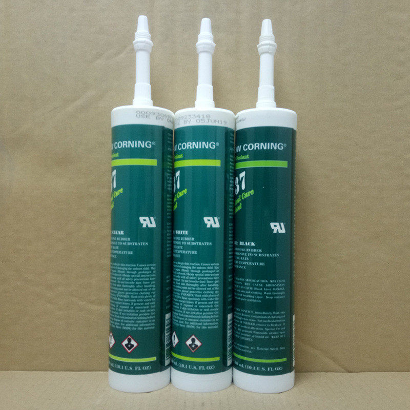 737快干防水密封胶玻璃胶耐高低温中性密封绝缘硅酮密封胶