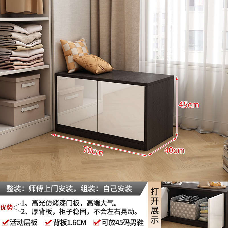 hf2x阳台柜防晒飘窗柜可坐电视柜储物柜收纳柜家用长条简约矮柜落