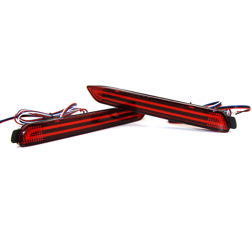 LED流光爆闪后杠灯锐志凯美瑞埃尔法LED爆闪流光多功能后杠灯尾灯