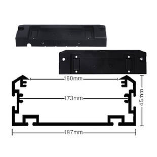 厂家供应18745公交车出租车车载屏led显示屏铝边框条屏专用边框