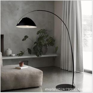 钓鱼灯现代简约客厅沙发边落地灯北欧极简创意高级设计感立式台灯
