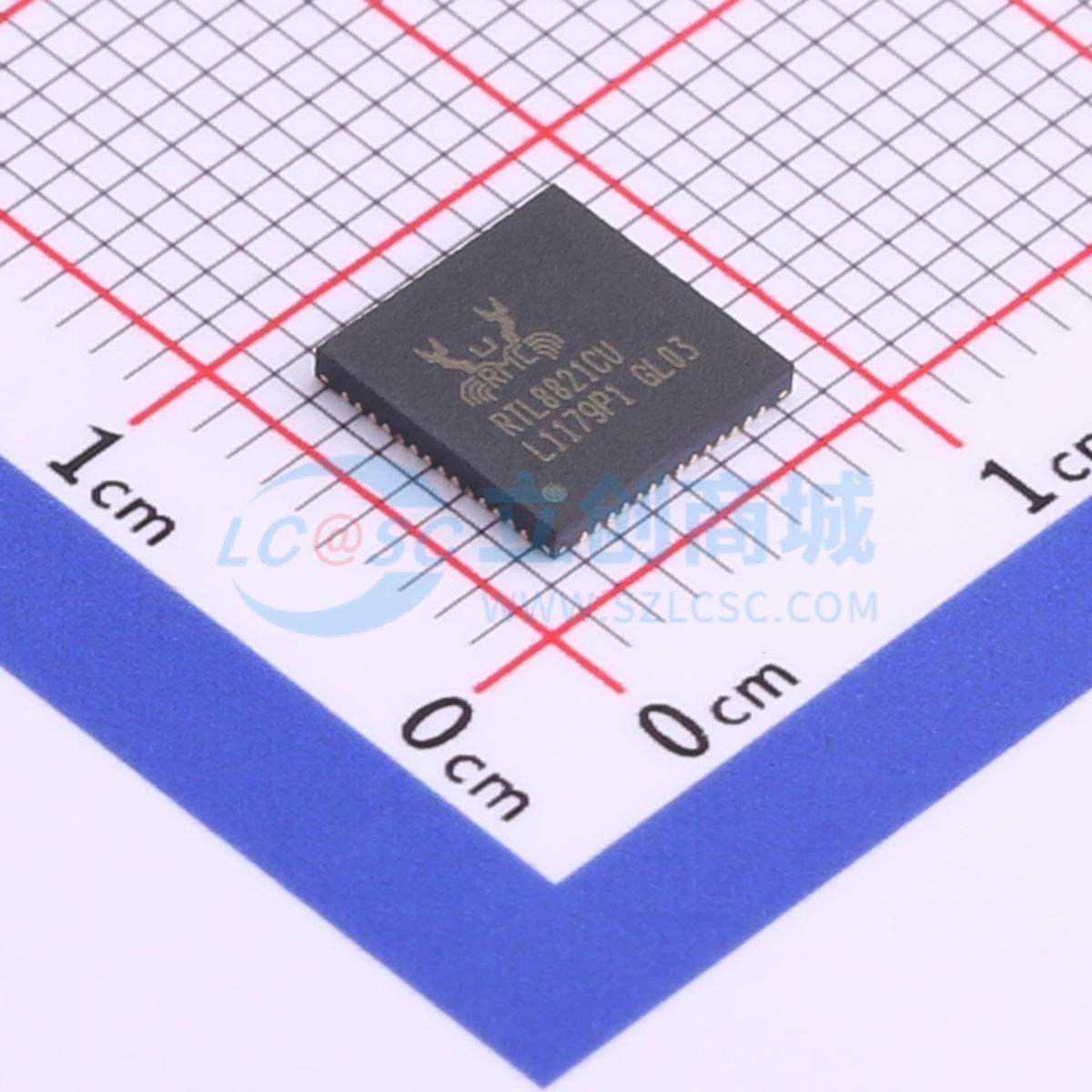 无线收发芯片 RTL8821CU-CG QFN-56 原装正品 电子元器件配单